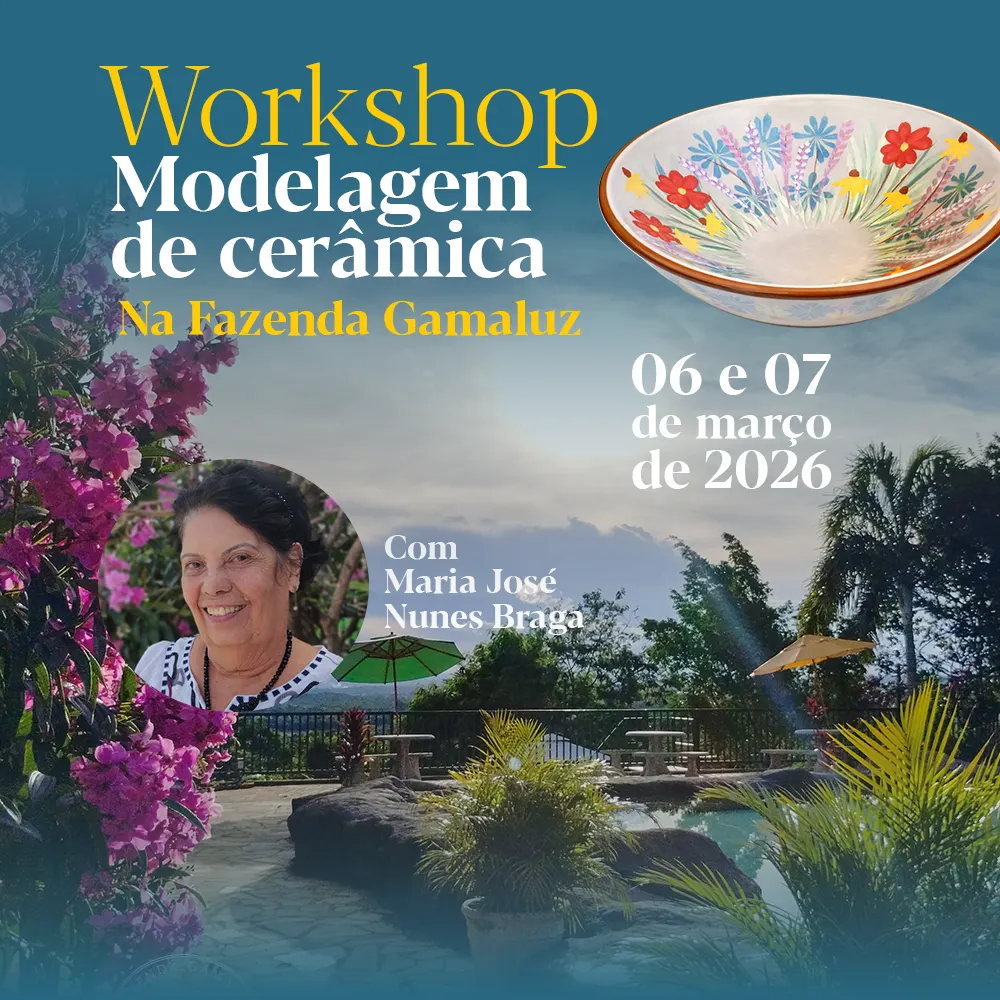 Workshop - Cerâmica com modelagem e vitrificação site